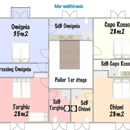 Casa Paomia, Calm Pleasure In The Corsican Tradition Villa Cargèse